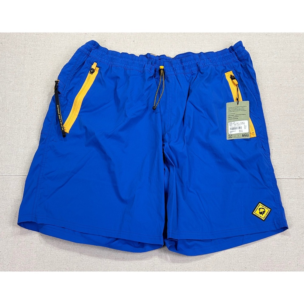 Outdoor Afro x REI Co-op Trail Shorts Mens XXL Halcyon Hiking Water Repellent